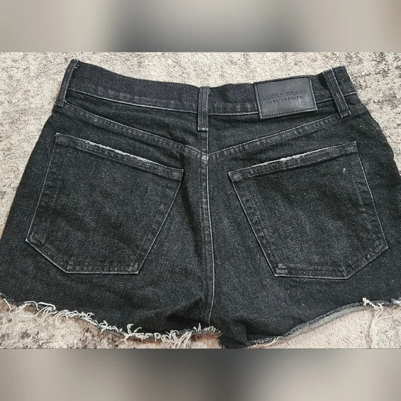 Lucky Brand Black Jean Shorts for Women - Picture 3 of 5